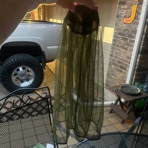 Vintage Camo Mosquito net hood